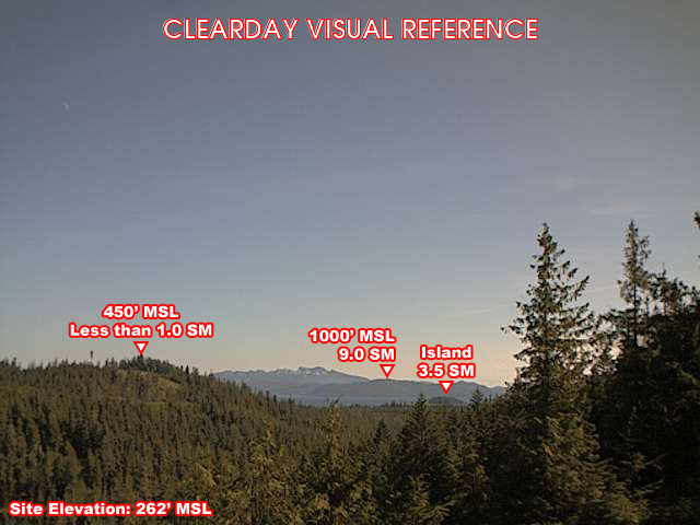 Webcam Edna Bay, Alaska: Edna Bay Airfield, View in Southern Direction