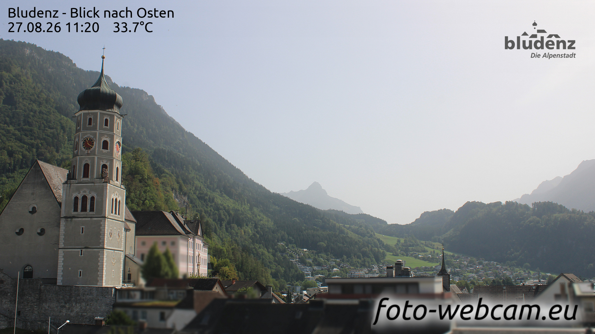 Webcam Bludenz: HD Panorama Bludenz