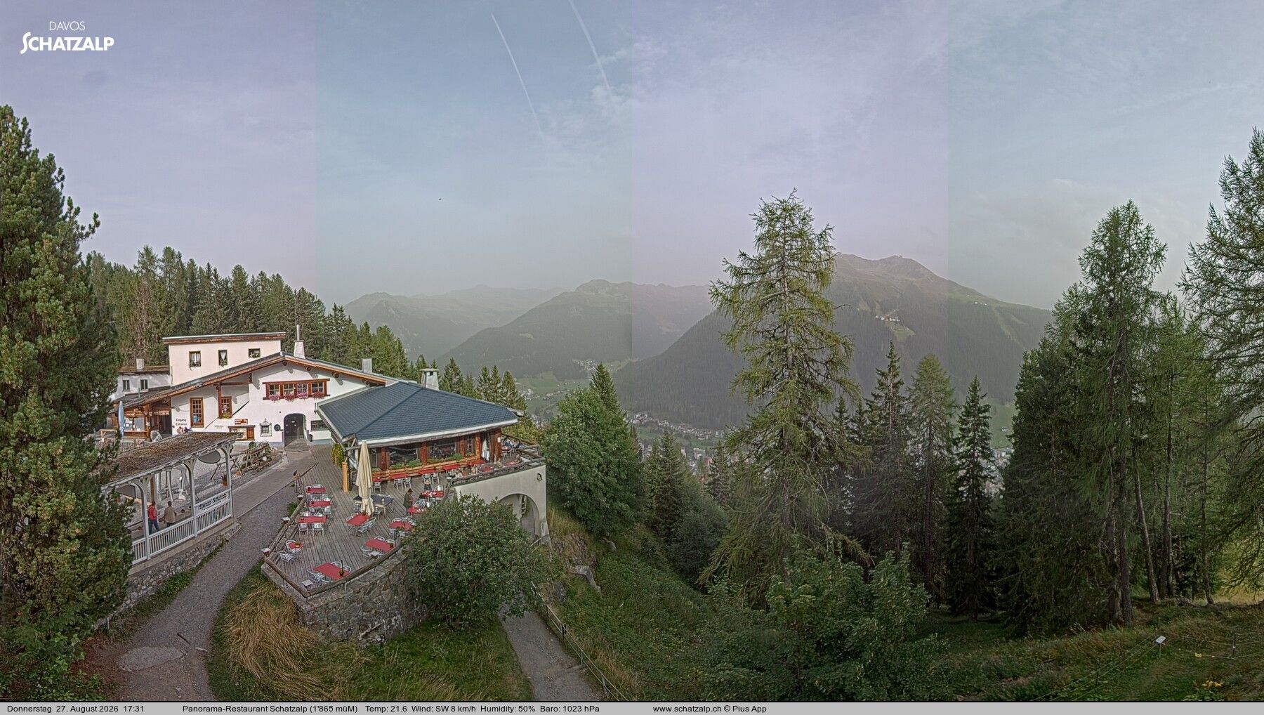 Davos: Schatzalp Panorama-Restaurant