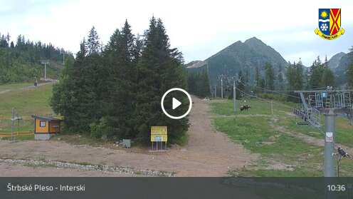 Webcam Strbske Pleso: Strbské Pleso - Interski
