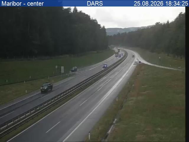 Miklavz na Dravskem polju: A1/E57, Maribor - Ljubljana, priključek Maribor - center