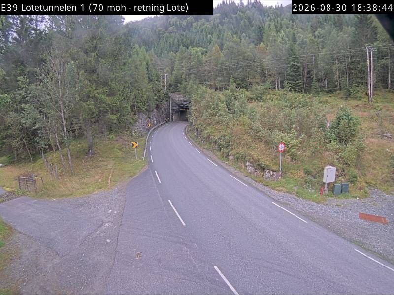 Nordfjordeid: E39 Lotetunnelen (Lote)