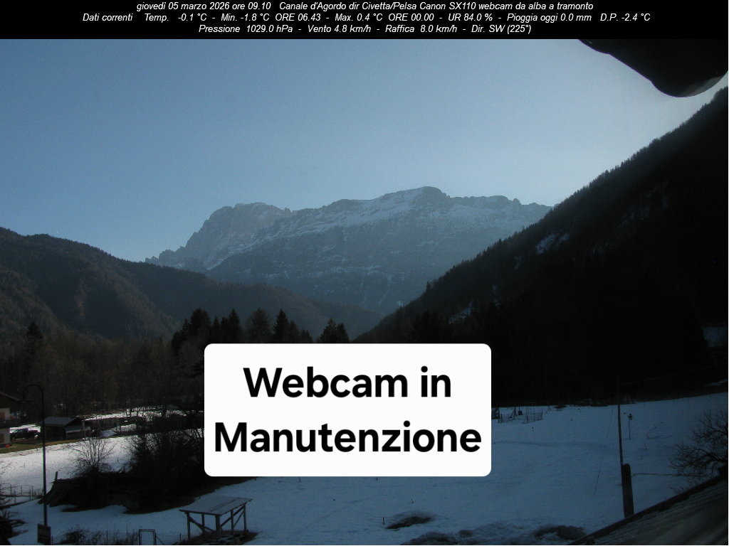 Canale d'Agordo › East: Monte Civetta