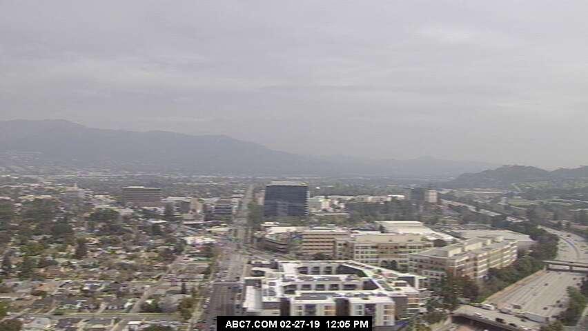 Webcam Burbank, California: View over Burbank