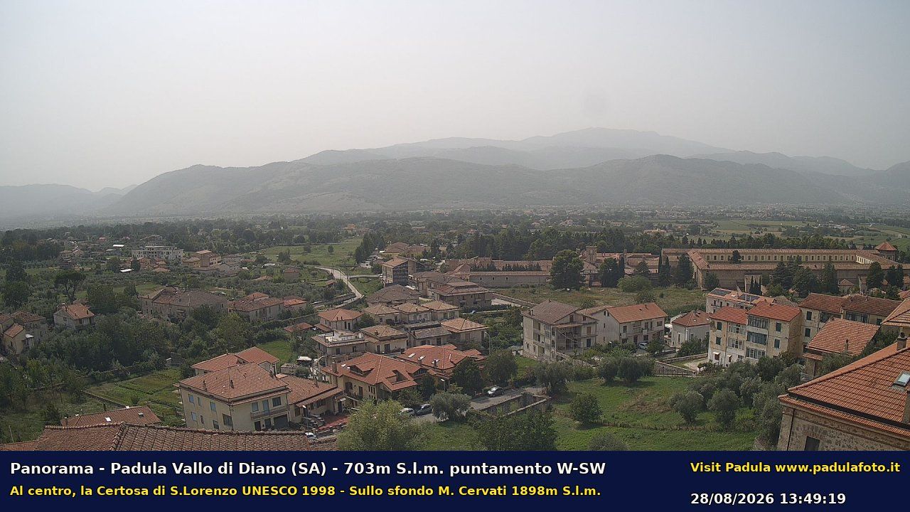 Padula: Certosa di San Lorenzo - Monte Cervati