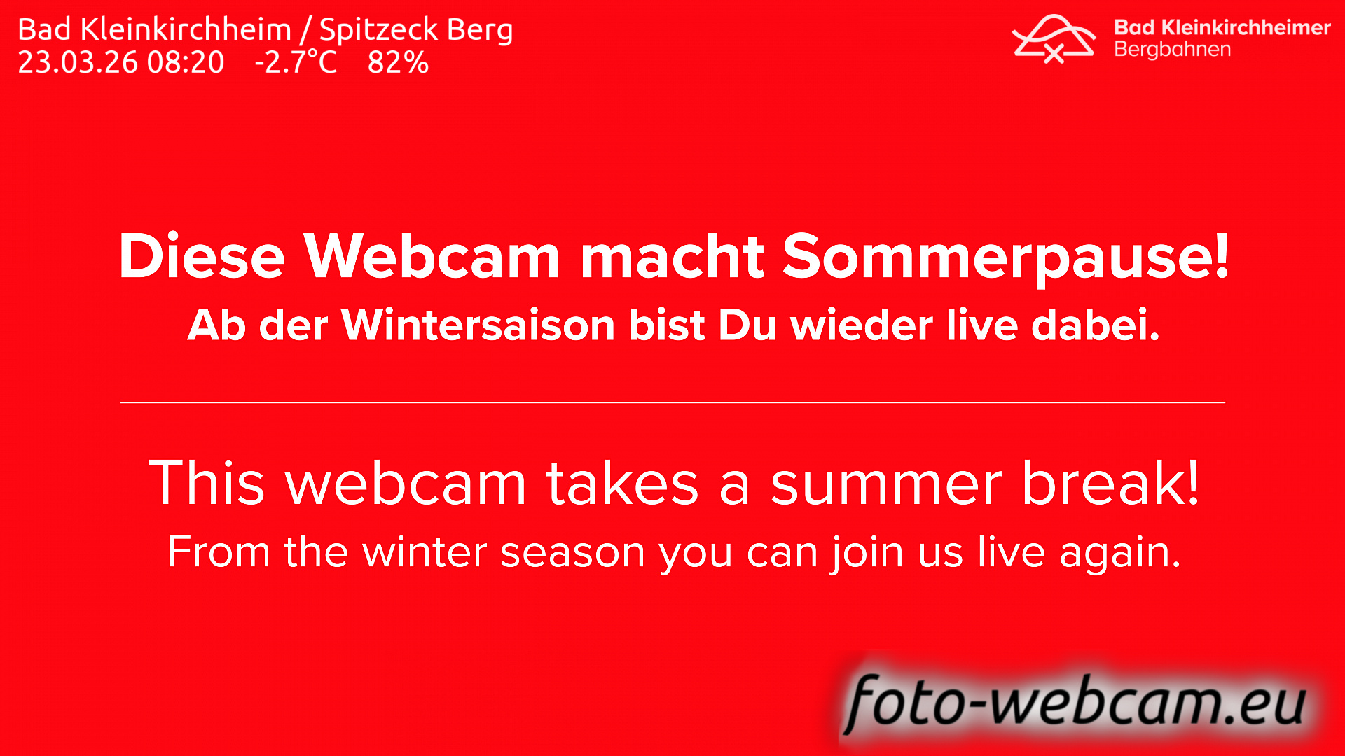 Webcam Bad Kleinkirchheim: HD Panorama Spitzeck Berg