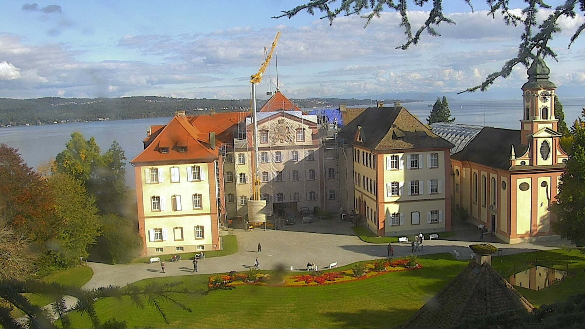 Webcam Mainau Island: Mainau Palace