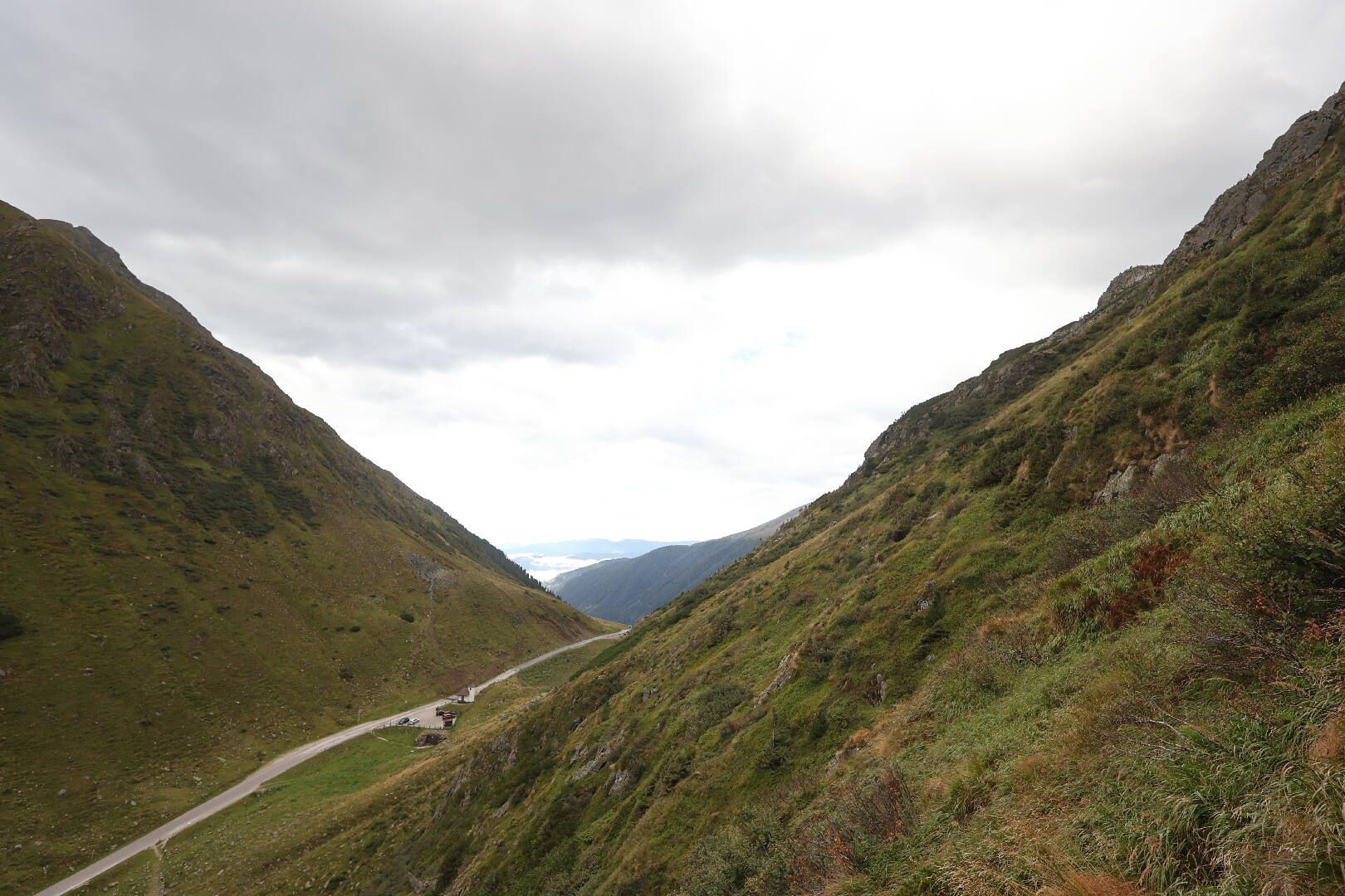 Solk: Sölkpass - Blick nach Süden