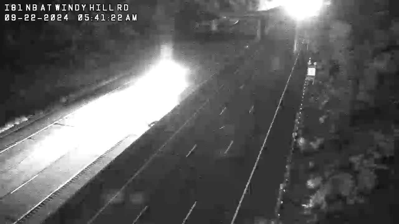 Binghamton › North: I-81 Northbound at Windy Hill Rd