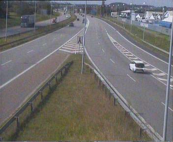 Webcam Smalby: Traffic E39/45, Aalborg 