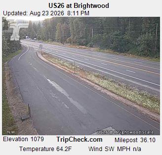 Webcam Brightwood, Oregon: US26 at Brightwood