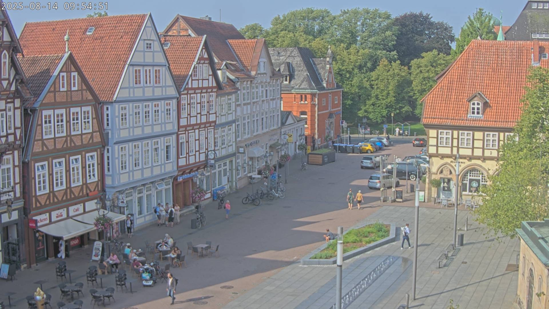 Webcam Celle: View onto the Stechbahn