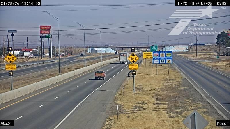 Pecos › East: IH 20 at - MM