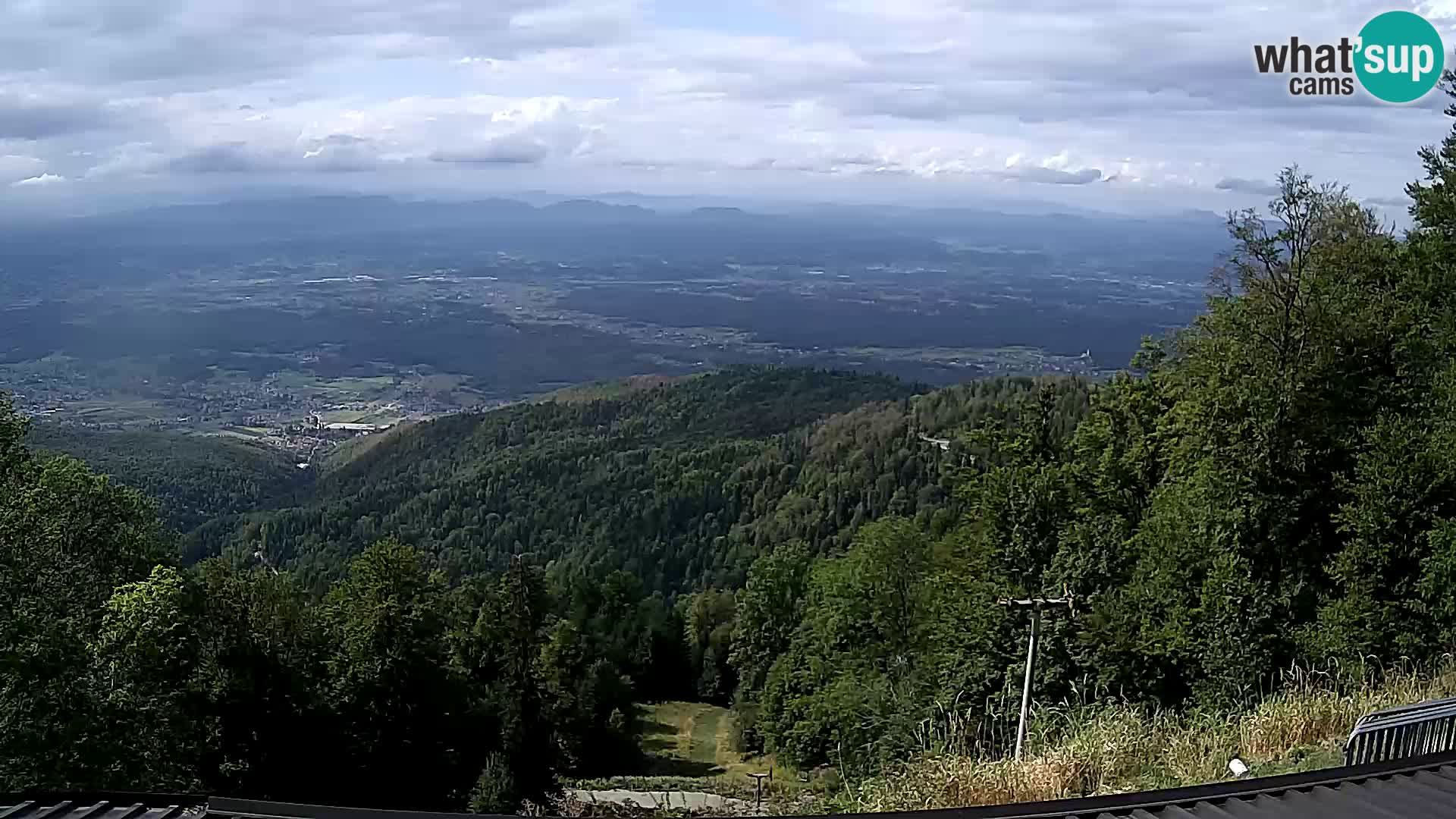Webcam Zagreb: Sljeme - Panorama