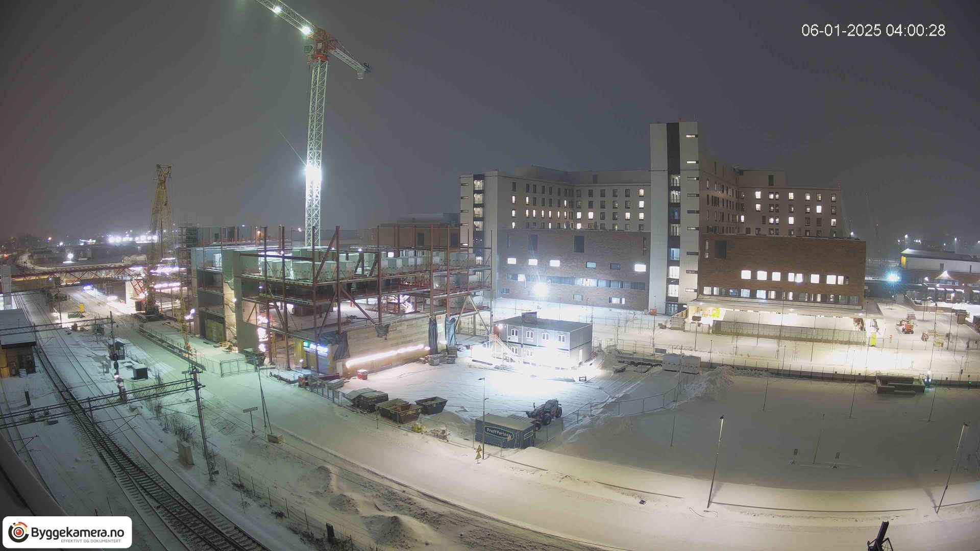 Bragernes › South: Nytt sykehus Drammen - Kontorbrakker, Sør
