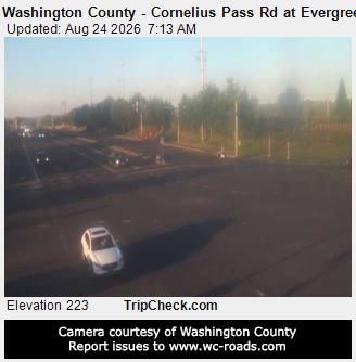 Cornelius: Washington County - Pass Rd at Evergreen Pkwy