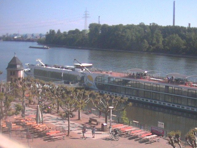 Biebrich: Rheinblick