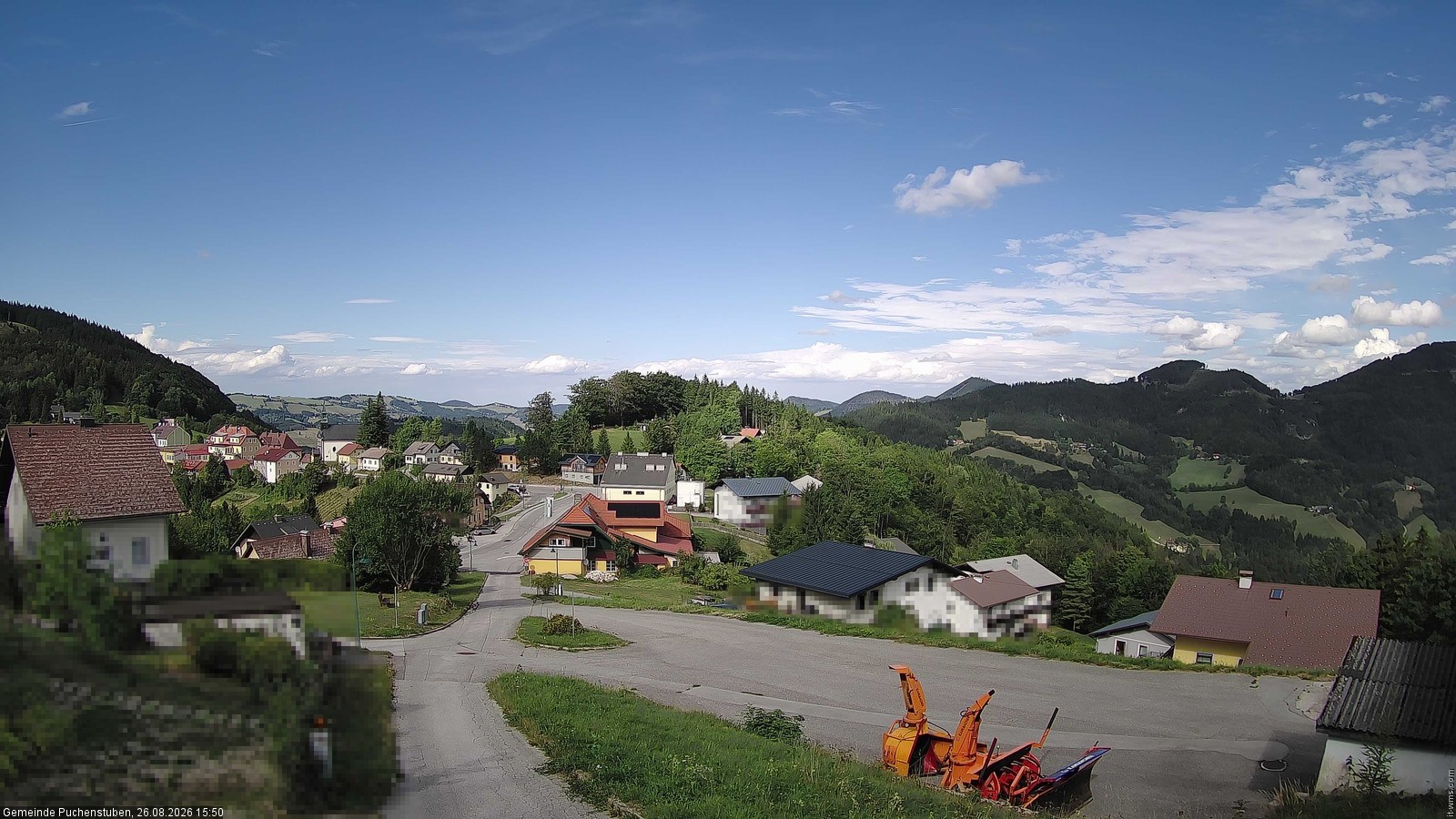 Webcam Puchenstuben: View over Puchenstuben