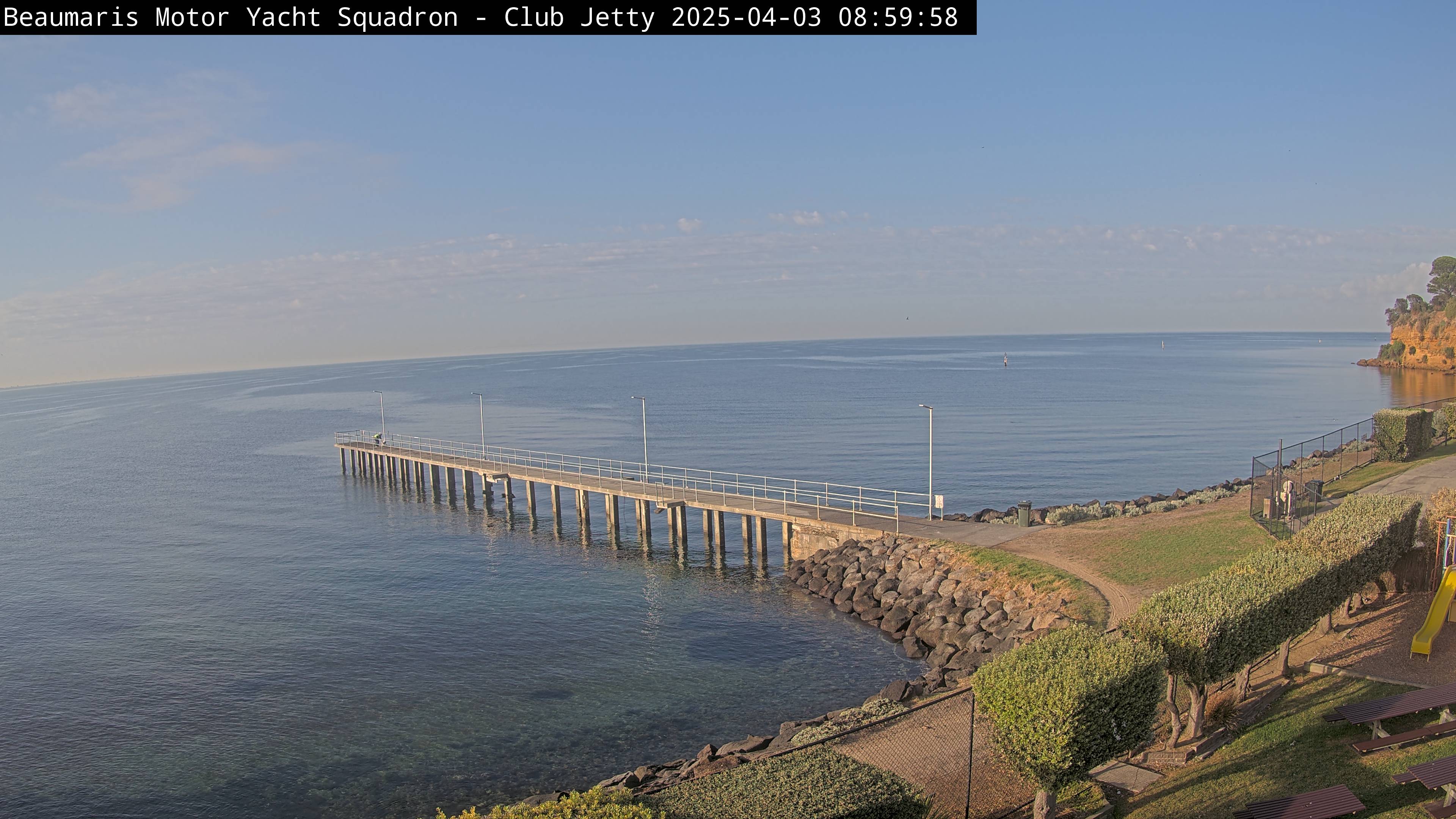 Webcam Beaumaris: Beaumaris Motor Yacht Squadron