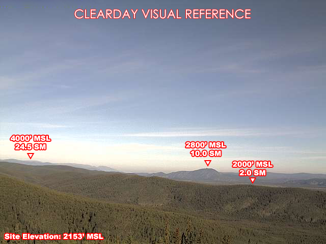 Webcam Knob Ridge, Alaska: Knob Ridge Airfield, View in NorthWestern Direction