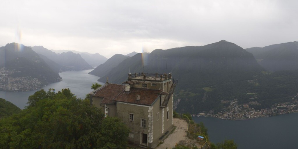 Webcam Lugano: roundshot 360° Panorama San Salvatore