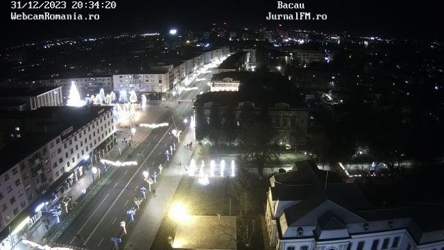 Bacau › South: Decebal - Strada Nicolae Bălcescu - Tricolorului Square - Catedrala Înălțarea Domnului - Calea Mărășești
