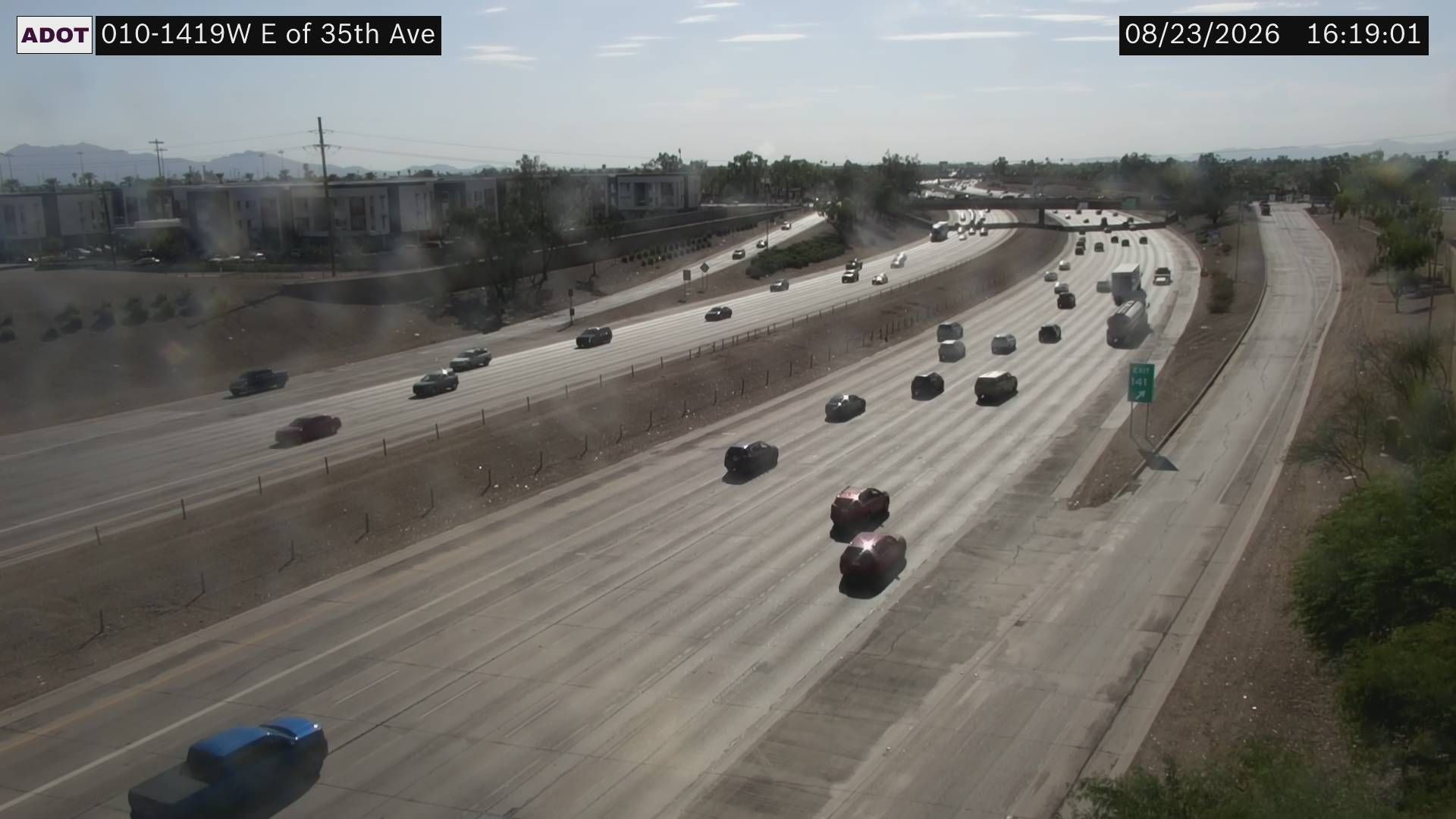 Phoenix › West: I-10 WB 141.92 @E of 35th Ave