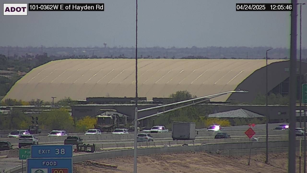 Scottsdale › West: L-101 WB 36.21 @E of Hayden
