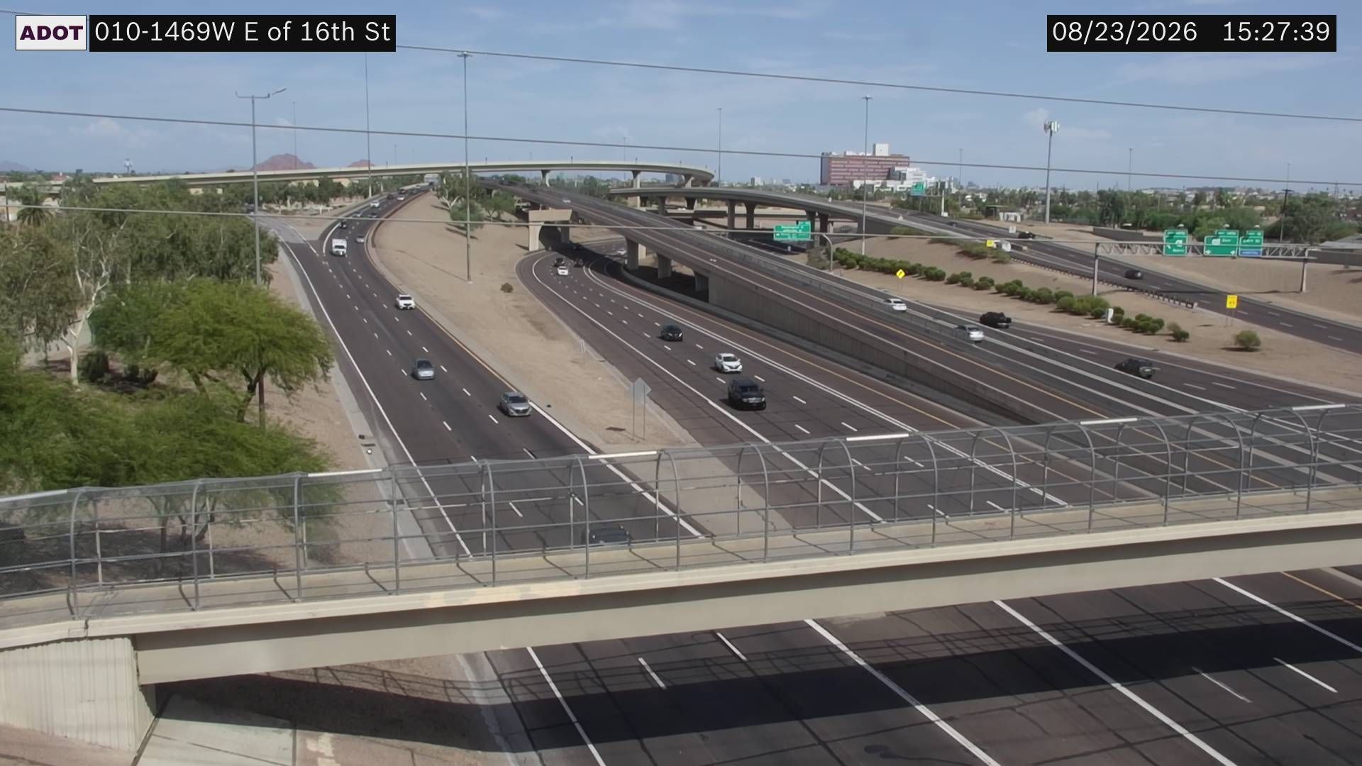 Phoenix › West: I-10 WB 146.90 @E of 16th St