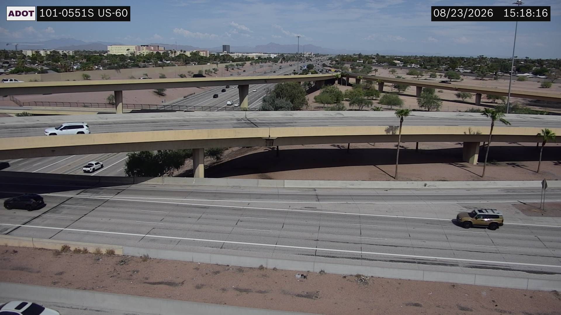 Tempe › South: I-101 SB 55.10 @US-60