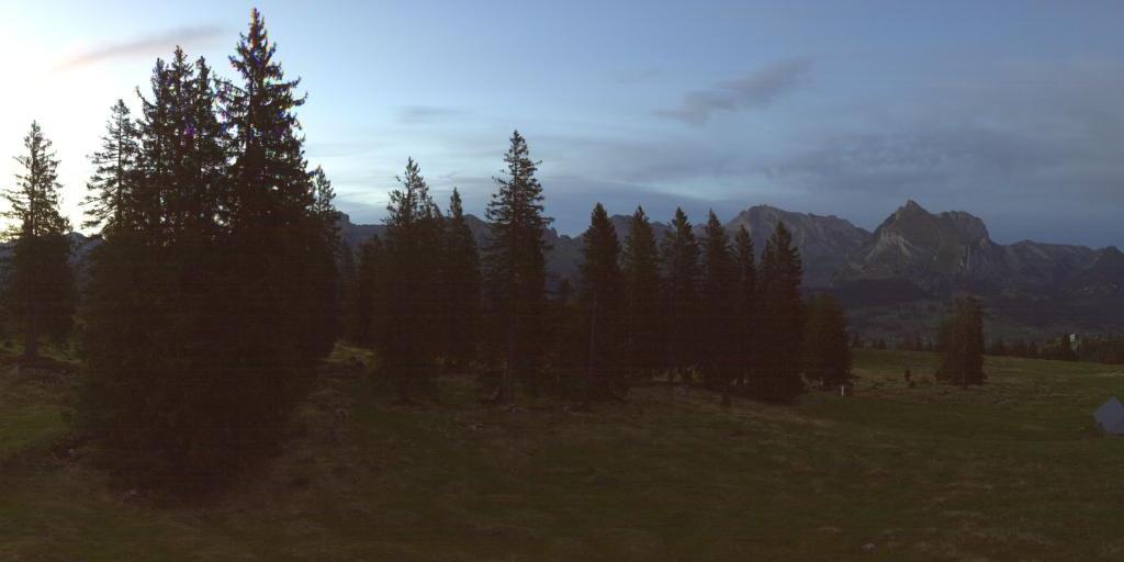 Webcam Alt St. Johann: roundshot 360° Panorama Zinggen