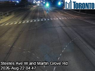 Toronto: Steeles Ave West At Martin Grove Rd