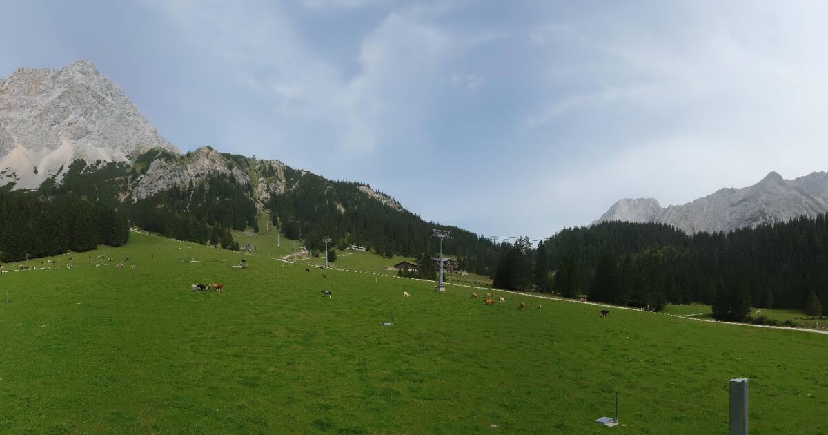 Webcam Ehrwald: PANOMAX Ehrwalder Almbahn