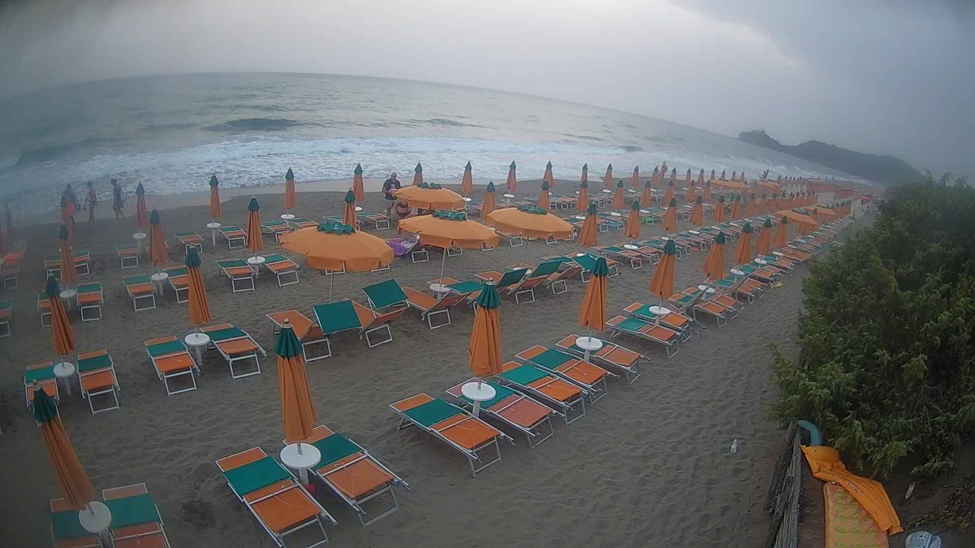 Webcam Castiglione della Pescaia: HD Beach Panorama
