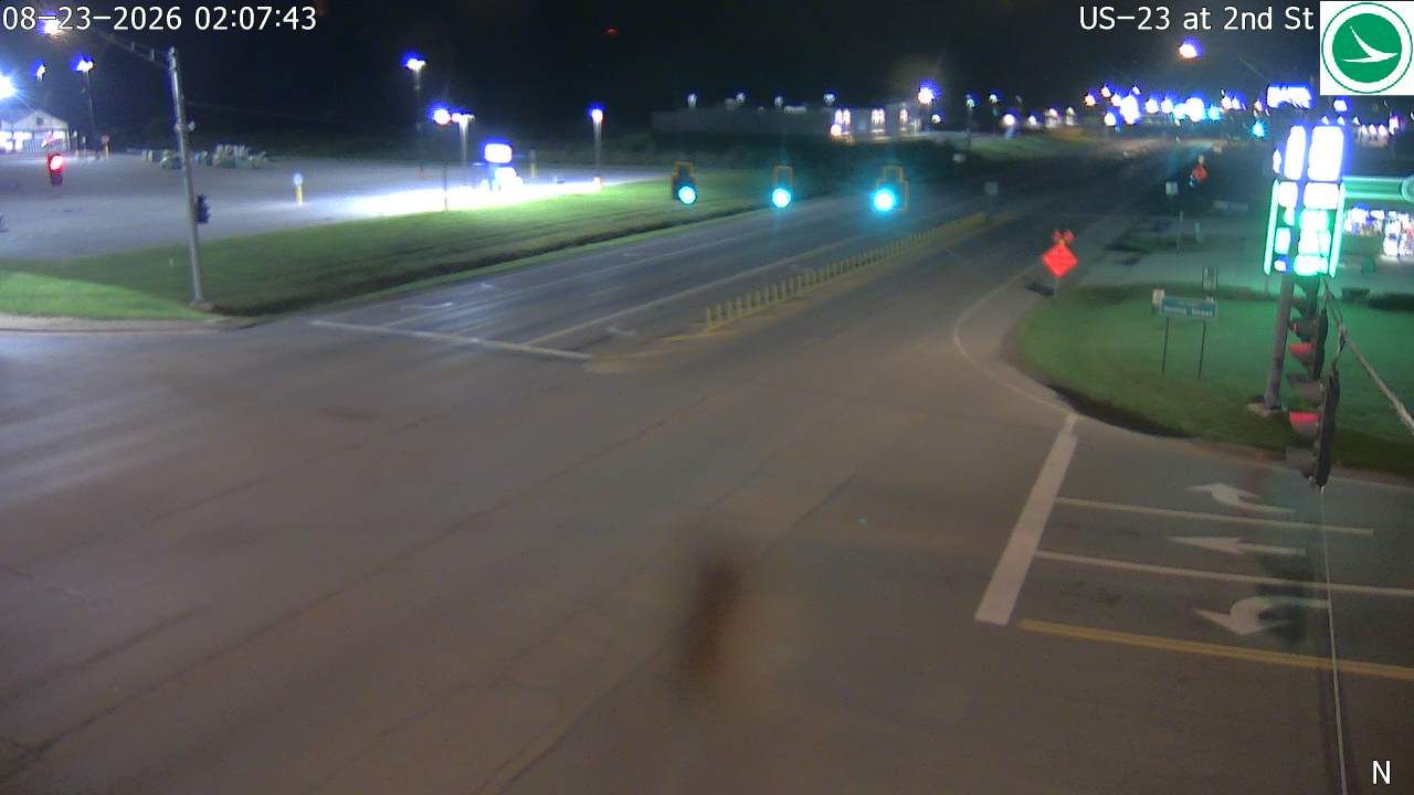 Waverly: US-23 at 2nd St