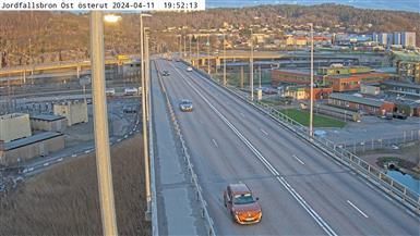 Norra Hisingen: Jordfallsbron Öst österut