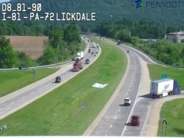 Union Township: I-81 @ EXIT 90 (PA 72 LEBANON)