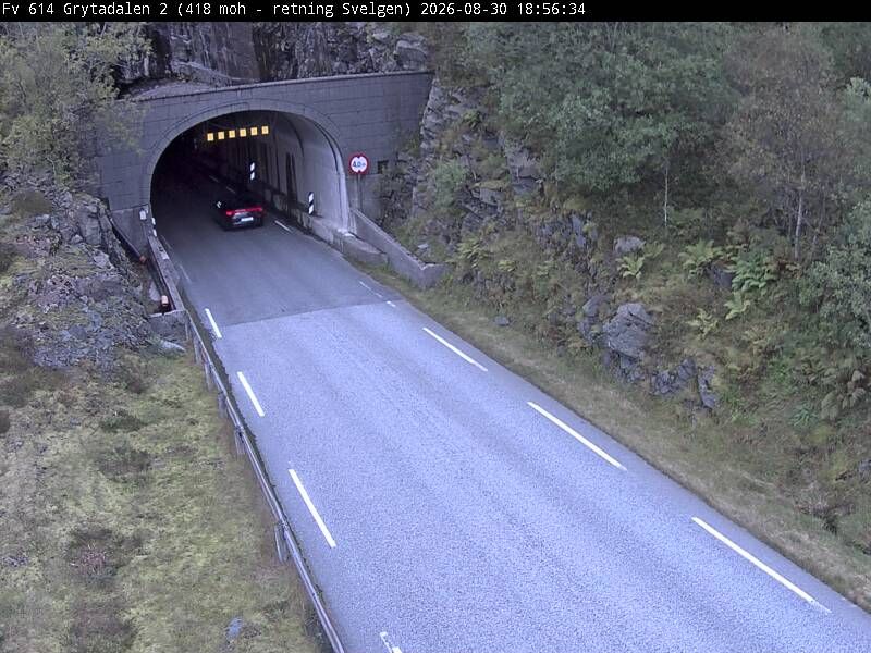 Brandsoy: F614 Grytadalen (Magnhildskartunnelen)
