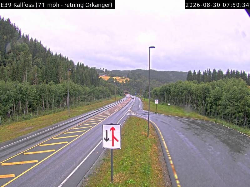 Viggja: E39 Kallfoss (Orkanger)