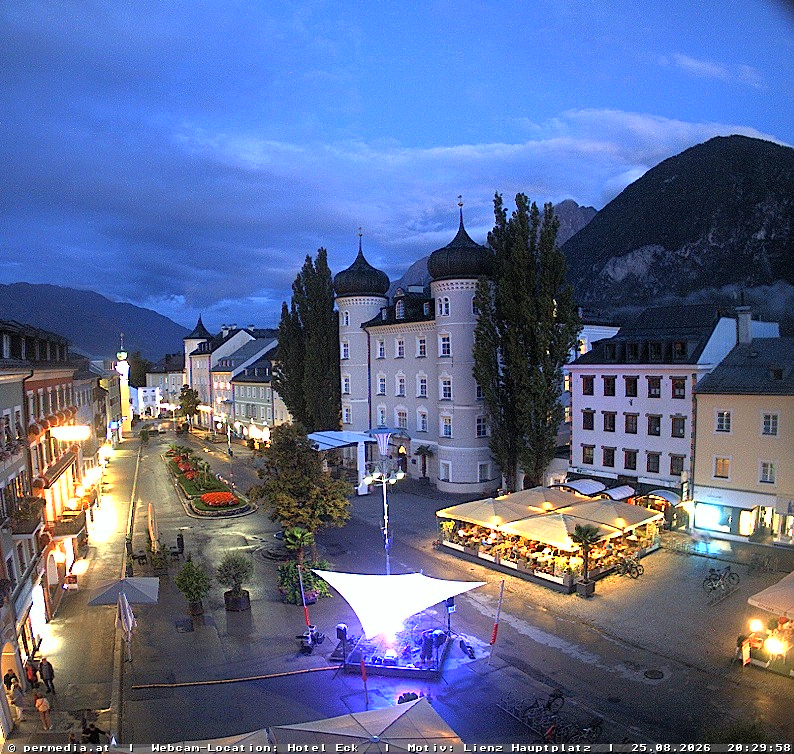Webcam Lienz: Hauptplatz Lienz