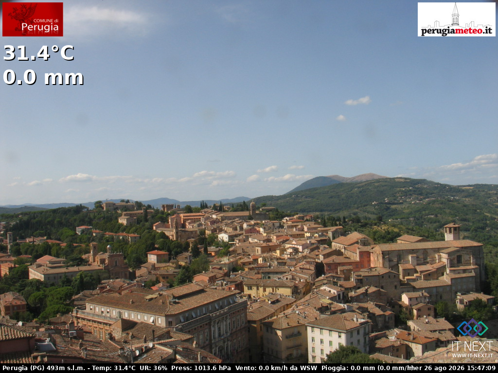 Webcam Perugia: Centro Storico