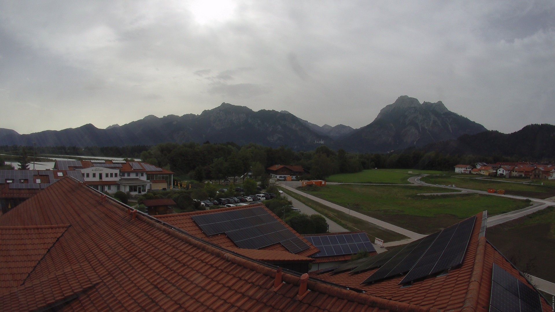 Webcam Füssen: View from the Hotel Sommer