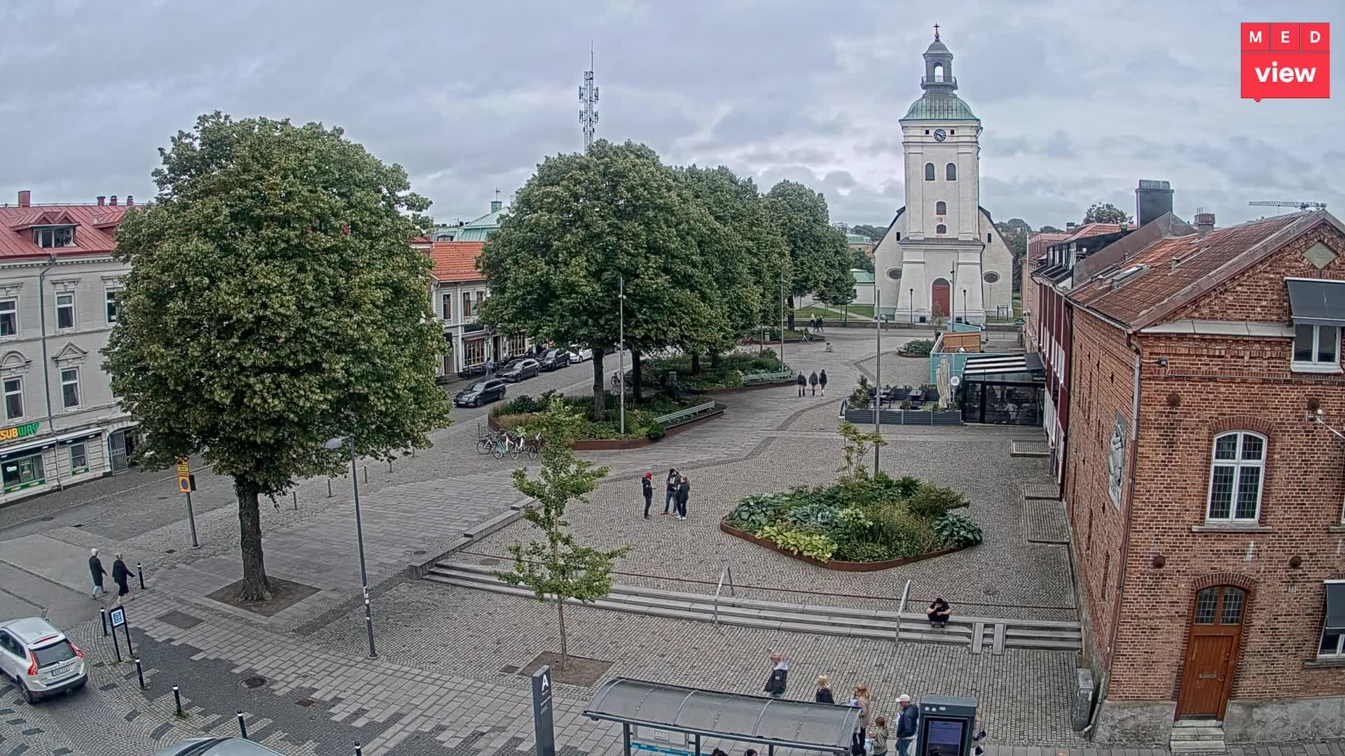 Varberg › East: Brunnsparken - Turistinformationen Varberg - Varberg church