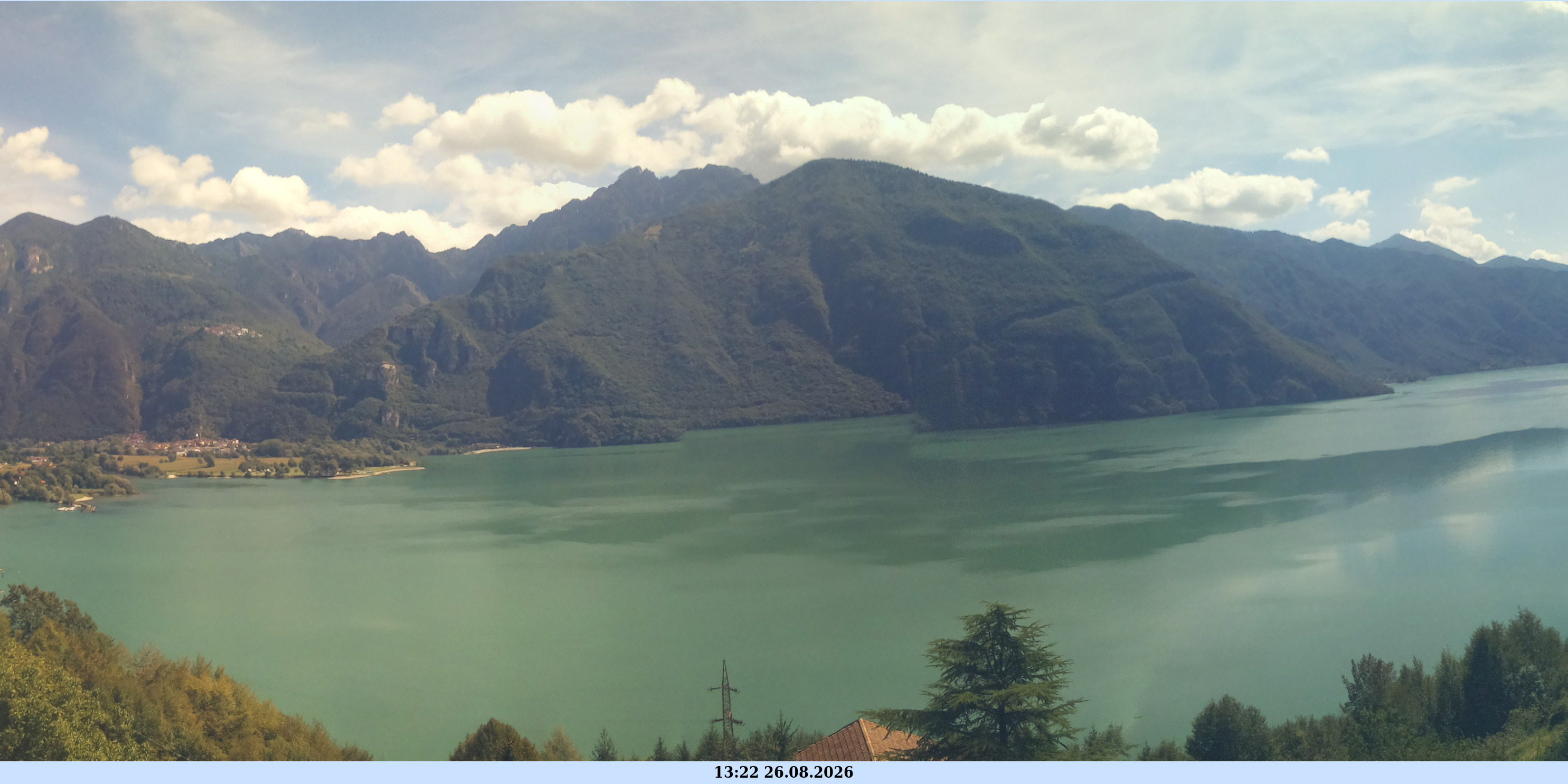 Webcam Ponte Caffaro: Lake Idro
