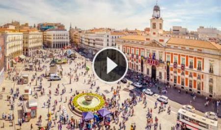 Webcam Madrid: Livestream Puerta del Sol