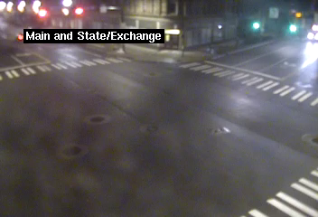 Rochester: West Main St at State St/Exchange St