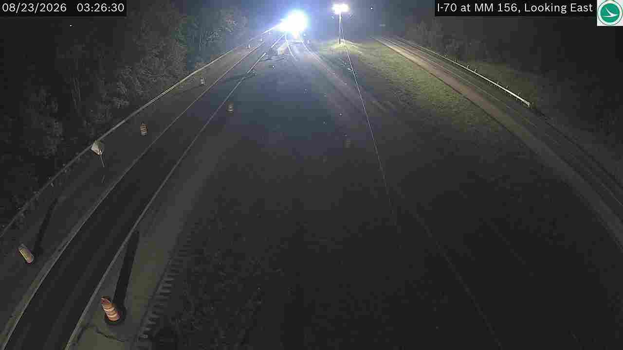 Pleasant Grove: I-70 at MM 156, Looking East