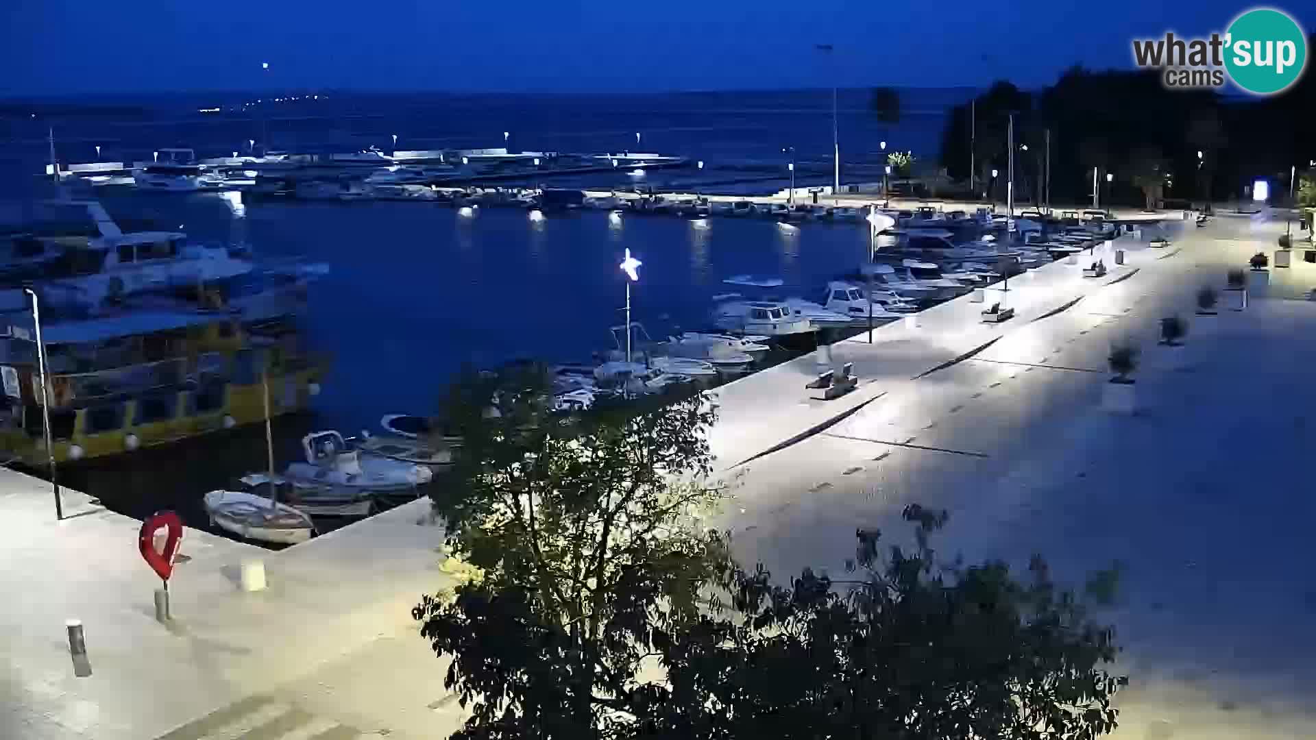Webcam Crikvenica: View towards Krk