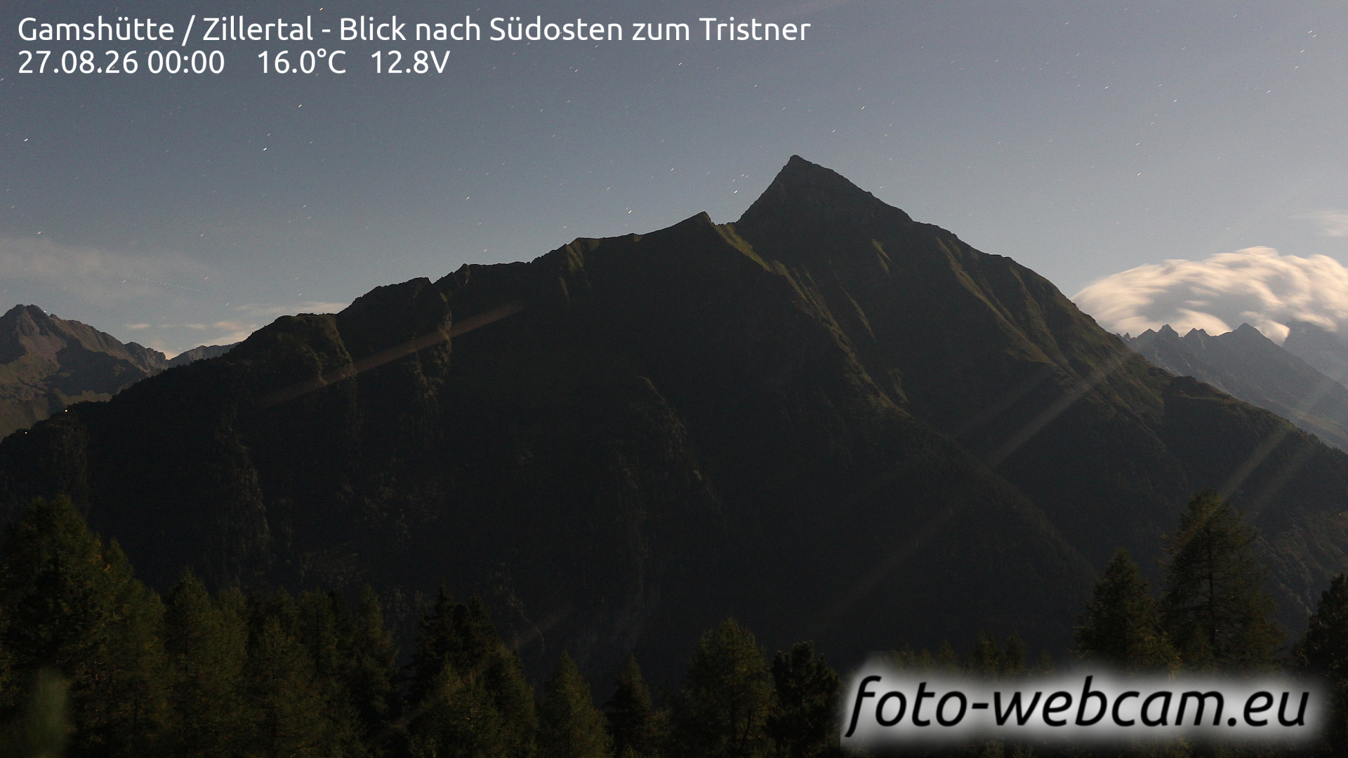 Webcam Finkenberg: HD Panorama Gamshuette