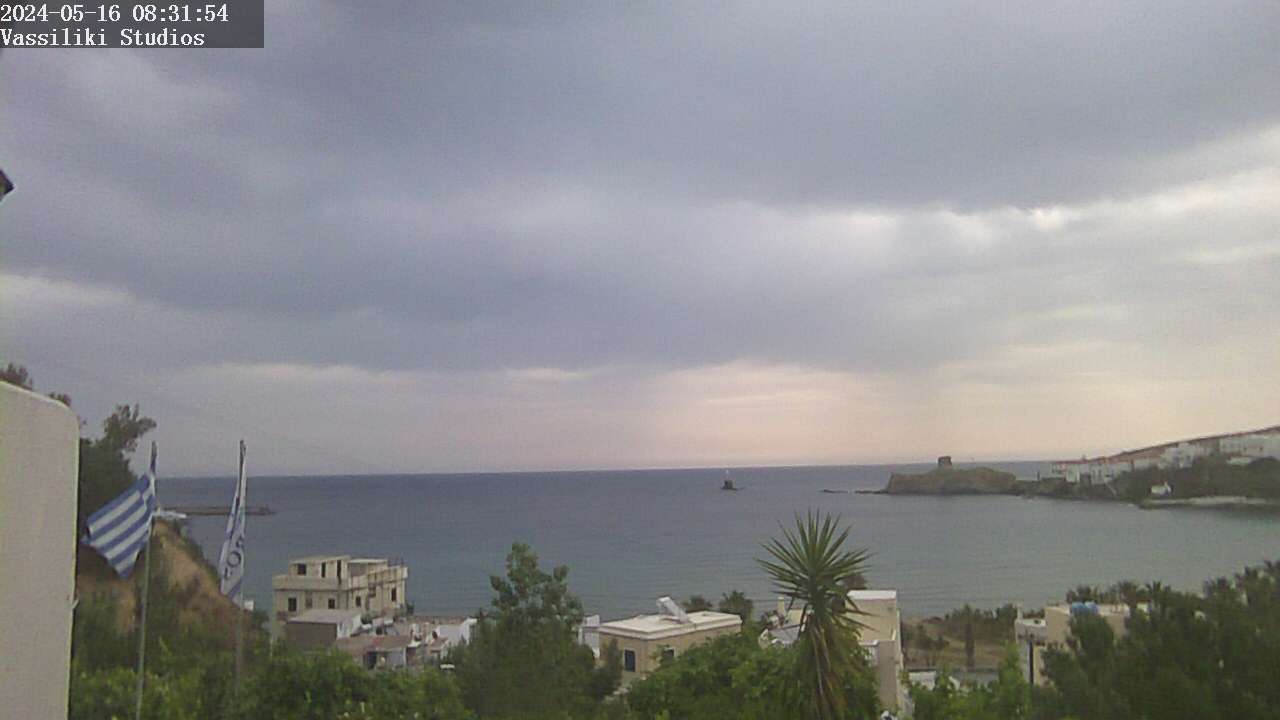 Webcam Chora Andros: Andros Town Beach
